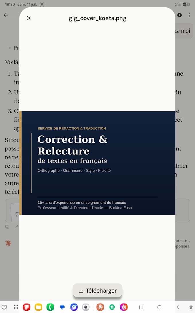 proofread and correct your french texts