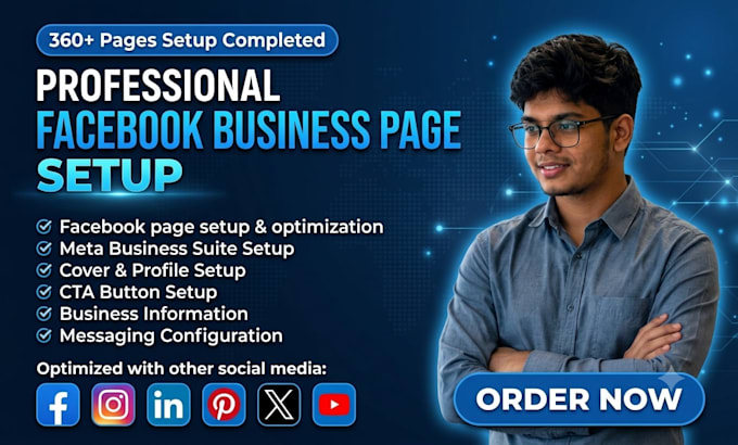 create, setup and optimize your facebook business page professionally