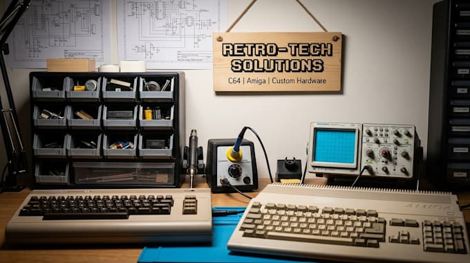 develop commodore 64, amiga and vintage computer hardware solutions