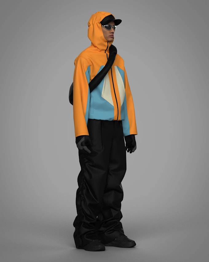 design 3d clothing collection and create factory tech packs