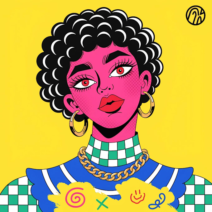 do draw you into professional pop art artwork