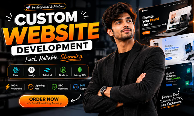 do website development as full stack developer