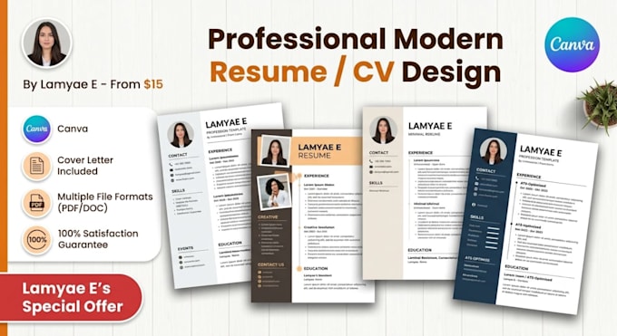design professional resume template