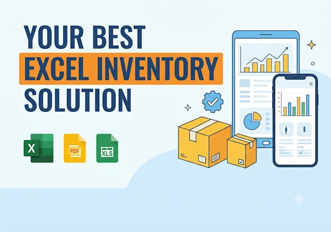create a professional excel inventory management system