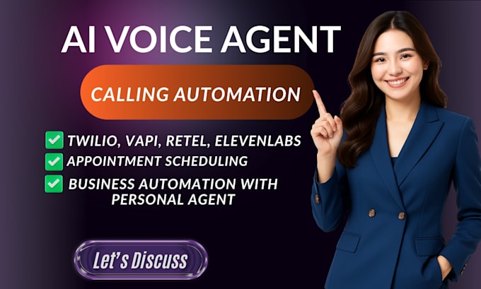 build vapi ai calling agent, retell ai voice agent and n8n ai agent