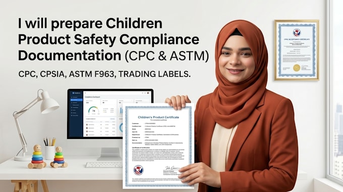 prepare children product safety compliance documentation