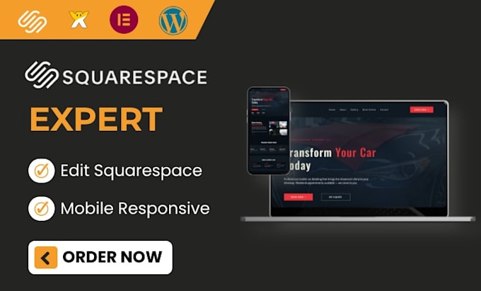 edit squarespace website, redesign squarespace website, fix squarespace issues