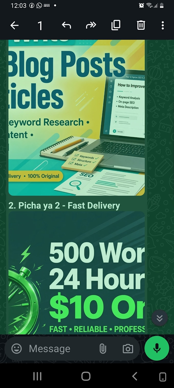 write SEO blog posts and articles for you