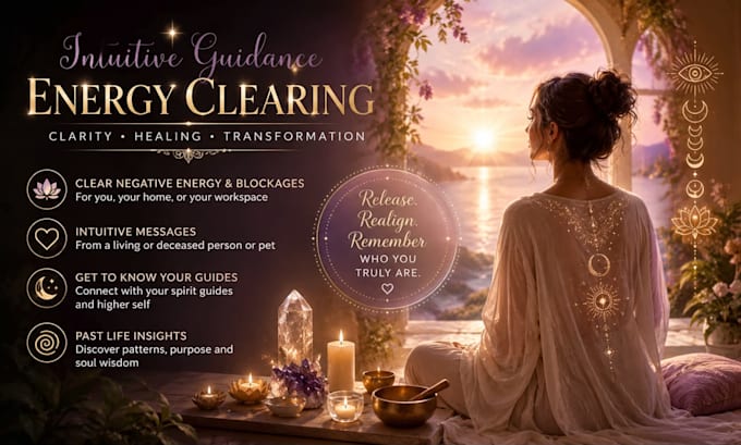 provide a personalized spiritual reading and energy clearing