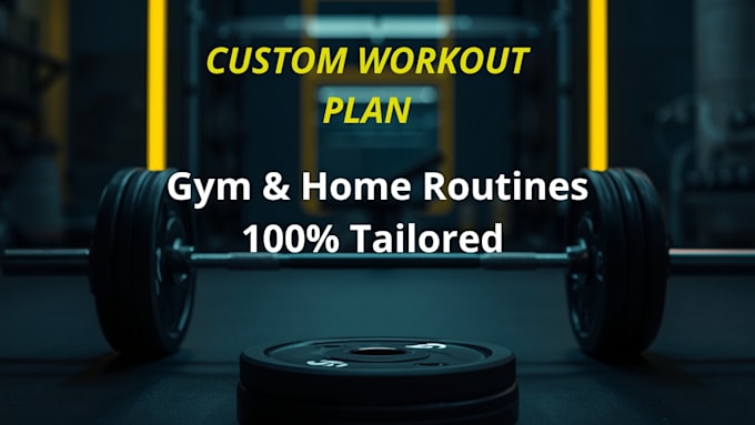 create gym workout plans to help you on your future journey