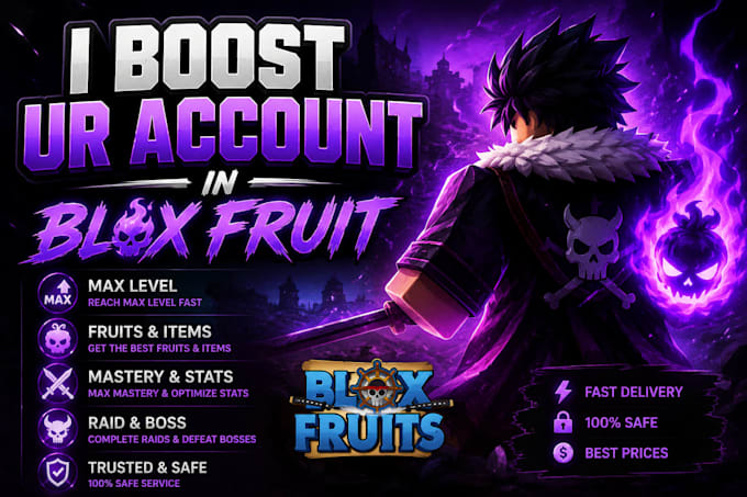 provide u max level farming and other items if needed