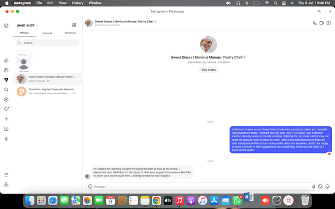 audit your instagram profile