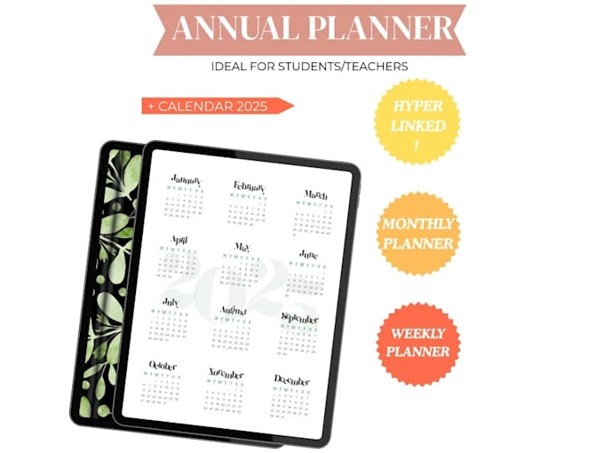 create a cozy all in one digital planner