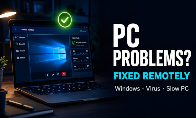 fix your computer remotely, french speaking IT support