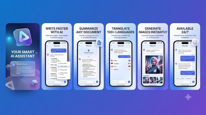 design aso app screenshots for app store and google play listing
