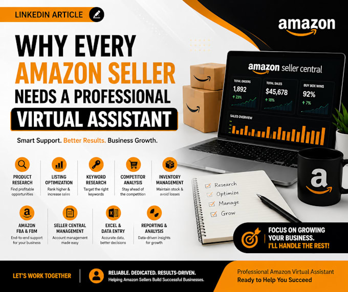 manage your amazon seller central account