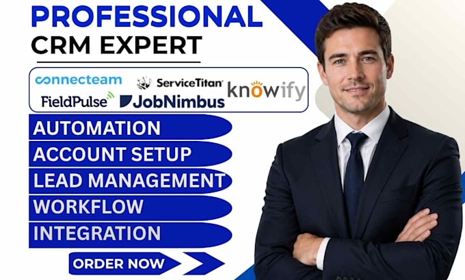 automate connecteam contractor foreman jobnimbus servicetitan fieldpulse attio