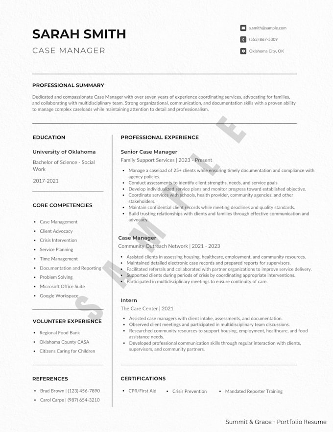 create resumes and cover letters