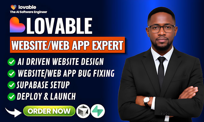 fix lovable, lovable ai website in 24hours, lovable dev saas mvp to your style