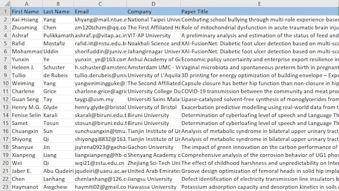 do fast and accurate data entry