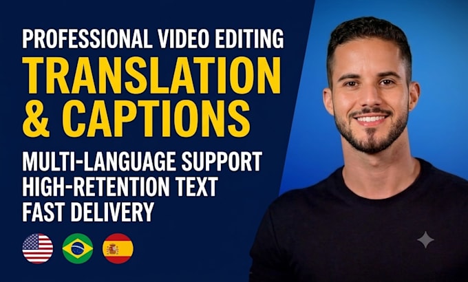 be your audiovisual expert for video editing and translation