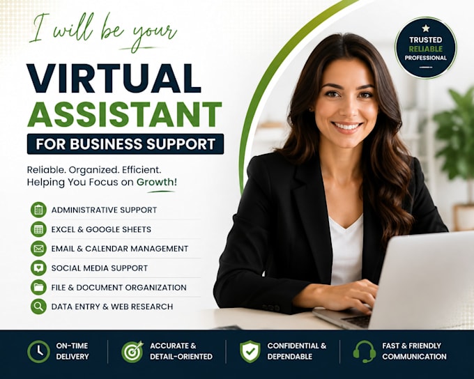 be your virtual assistant for business support