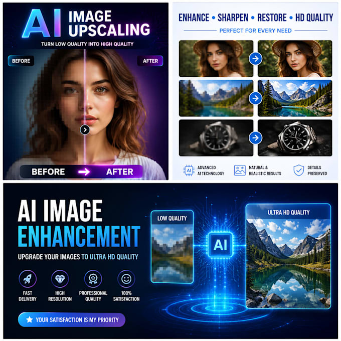 upscale, enhance, and improve image quality with ai