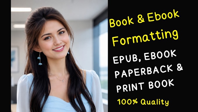do amazon KDP book formatting, ebook, paperback and kindle formatting