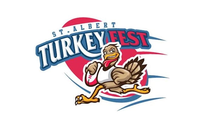 design spectacular albert turkey fest logo