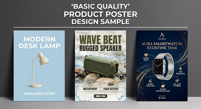 provide professional posterdesign services for you