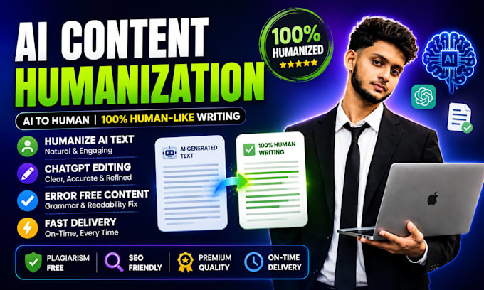 manually edit, rewrite and humanize ai chatgpt content