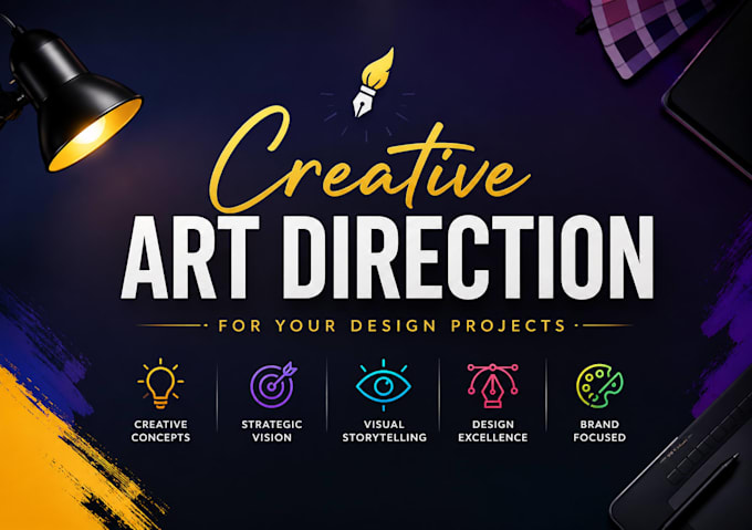 create creative art direction for your design projects