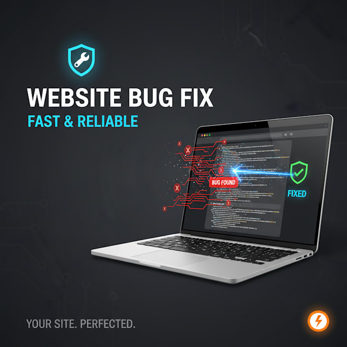 fix website bugs, errors and issues