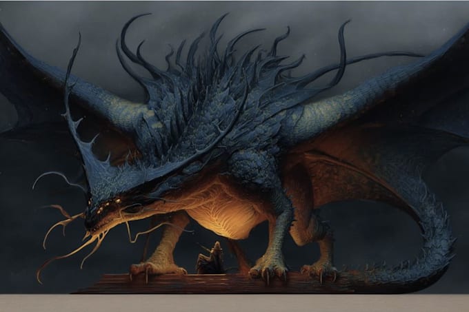 paint your dark fantasy creature