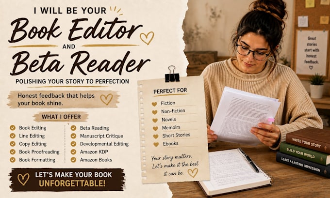 developmental edit, proofreading, format books, memoir, ebook and book editor