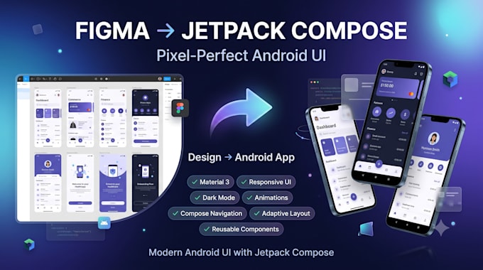 convert figma to jetpack compose android UI