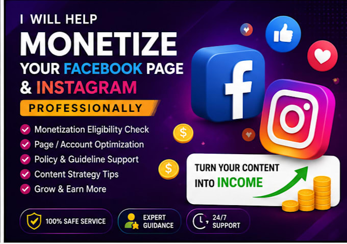 do facebook and instagram creator monetization setup