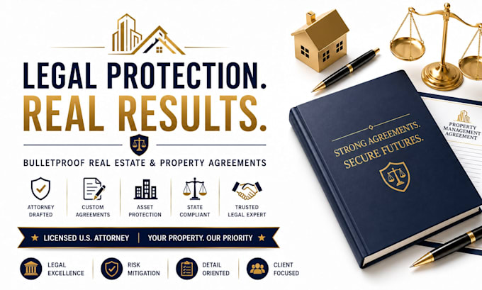 draft a robust property management agreement as a US attorney