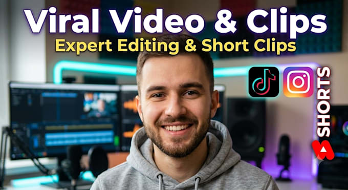 edit engaging tiktok clips and instagram reels