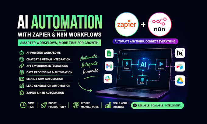 build python automation scripts and ai workflow automation