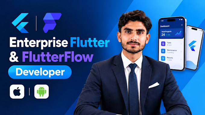 do enterprise flutter development as a flutterflow mobile app developer
