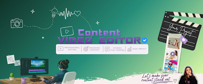 be your youtube video editor in english or spanish