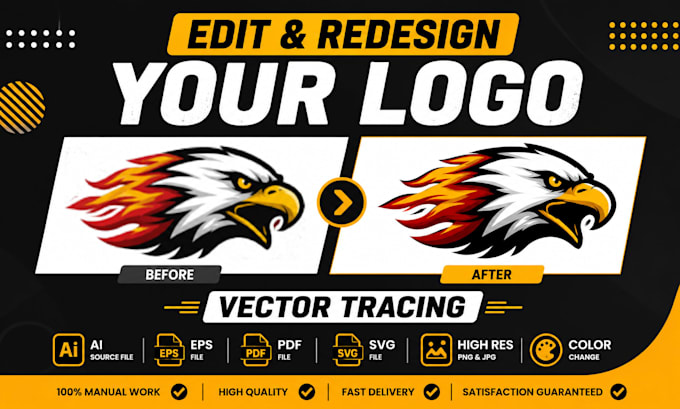 redraw logo in adobe illustrator
