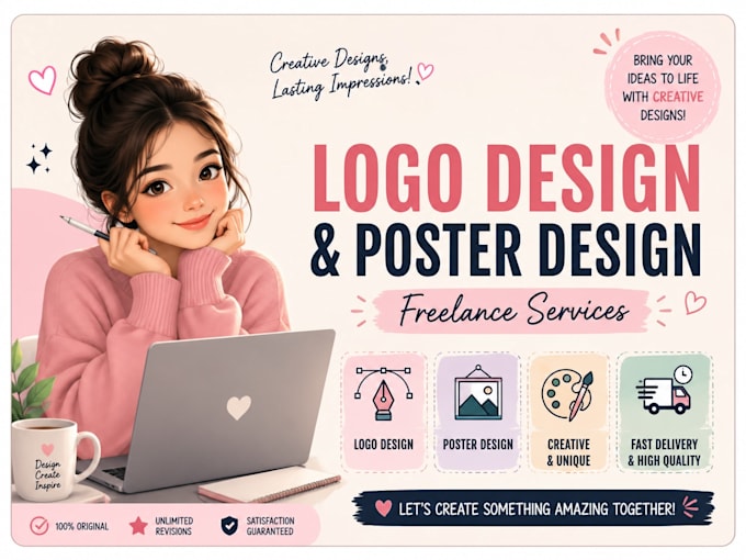 design a unique custom logo