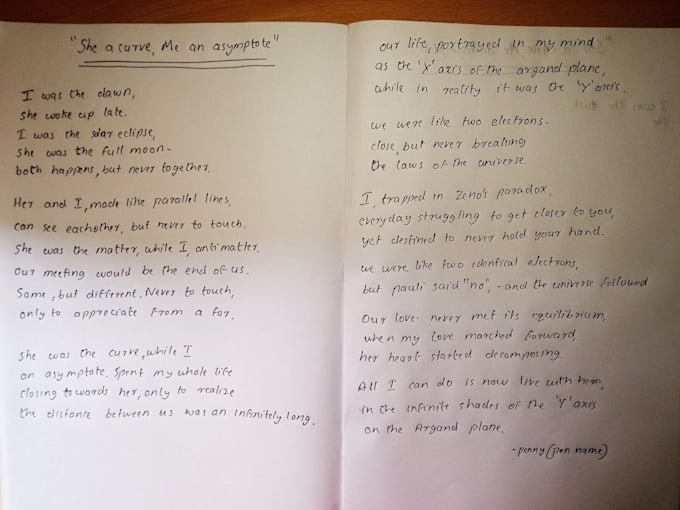 write a custom poem or emotional short story for you