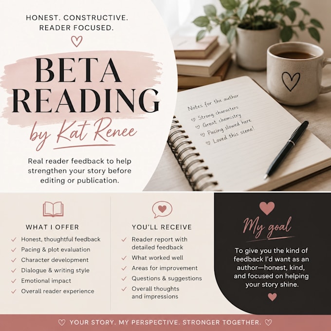 read your work and give thorough feedback