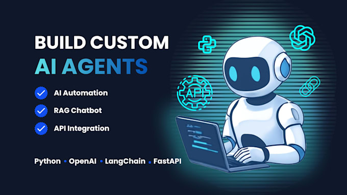 build custom ai agents and llm applications with python