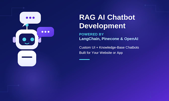 develop custom ai chatbot with llm and rag integration