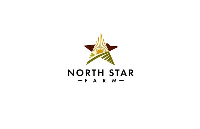 design north star farm logo
