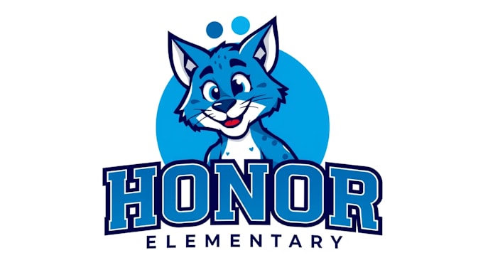 do awesome cat elementary logo with unlimited revisions